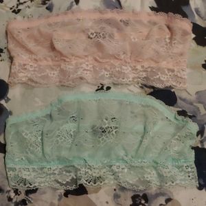 Joe's strapless bralettes